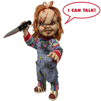 Figura Chucky El Muneco Diabolico parlante 38cm