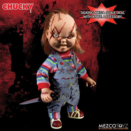 Figura Chucky El Muneco Diabolico parlante 38cm