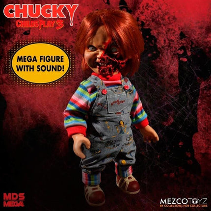 Figura Chucky El Muneco Diabolico 3 Cara Pizza parlante 38cm ingles