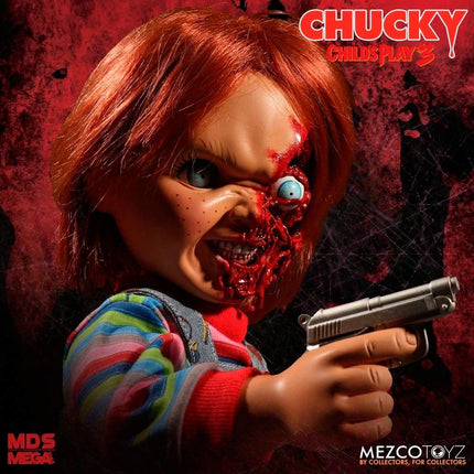 Figura Chucky El Muneco Diabolico 3 Cara Pizza parlante 38cm ingles