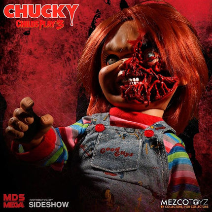 Figura Chucky El Muneco Diabolico 3 Cara Pizza parlante 38cm ingles