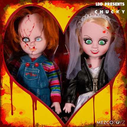 Set 2 munecos Chucky and Tifanny Living Dead Dolls 25cm
