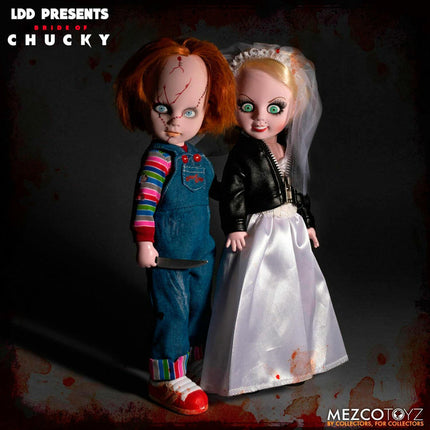 Set 2 munecos Chucky and Tifanny Living Dead Dolls 25cm