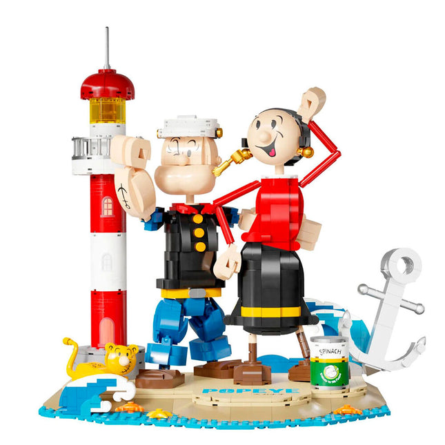 Kit Construccion Popeye Olivia Popeye 1500pzs