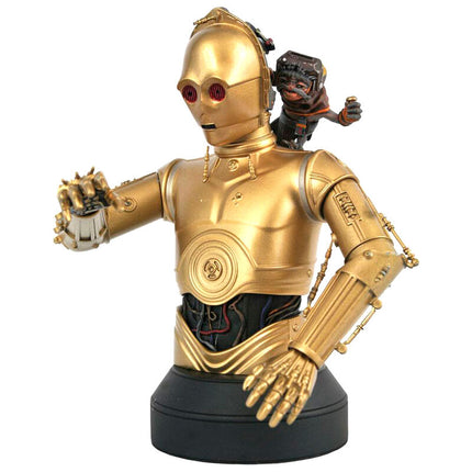 Busto C 3PO and Babu Frik Star Wars Episode IX 15cm