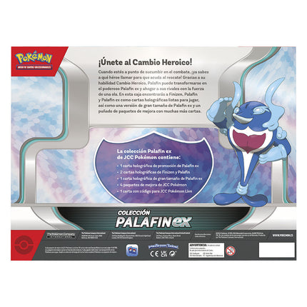 Blister juego cartas Pokemon PalafinEX Espanol