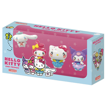 Blister 4 figuras Hello Kitty Friends