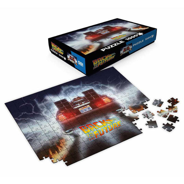 Puzzle Delorean Out a Time Regreso al Futuro 1000pzs