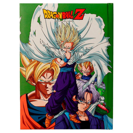 Cuaderno A5 Cell Final Battle Dragon Ball Z con luz