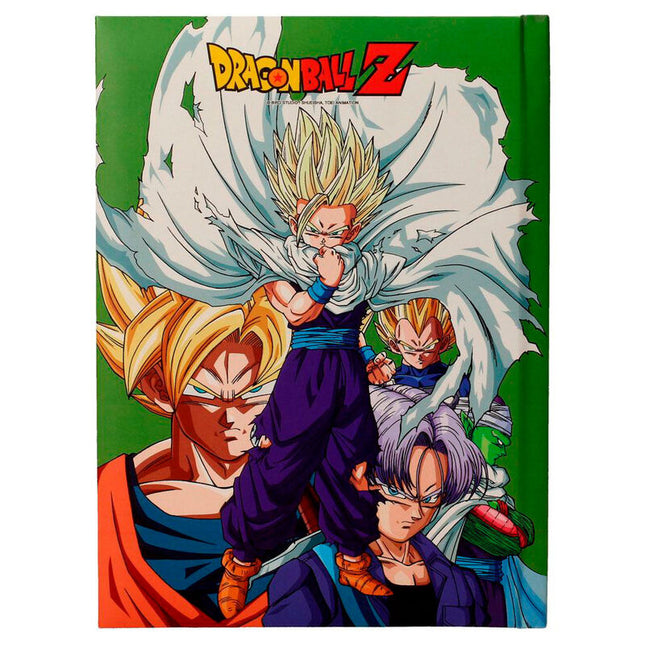Cuaderno A5 Cell Final Battle Dragon Ball Z con luz