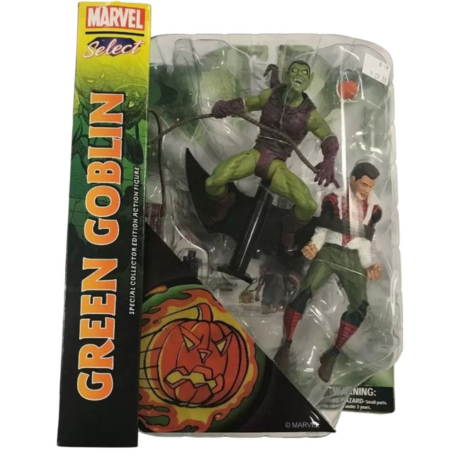 Figuras Duende Verde Peter Parker Marvel Select 15cm