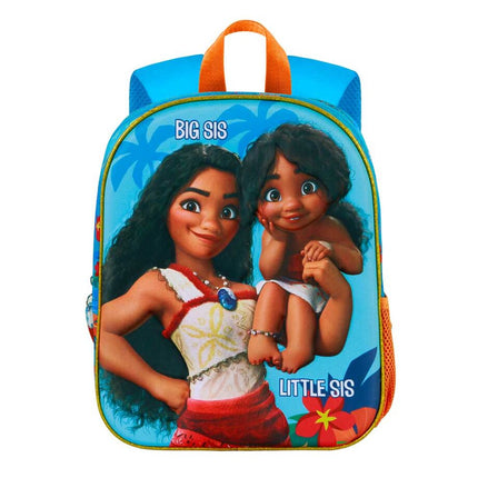 Mochila 3D Sisters Vaiana Moana Disney 31cm