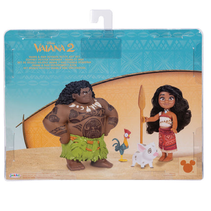 Blister Muneca Vaiana Maui Vaiana Moana 2 Disney 15cm