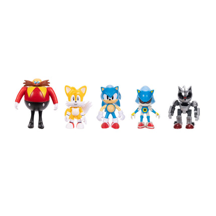 Blister 5 figuras Sonic The Hedgehog 6cm