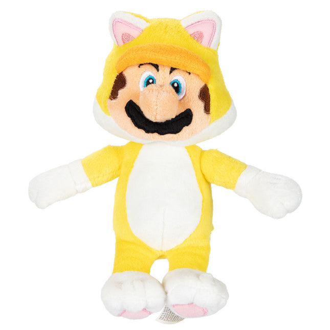 Peluche Mario Felino Super Mario Nintendo 18cm