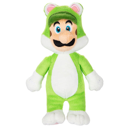 Peluche Luigi Felino Super Mario Nintendo 18cm