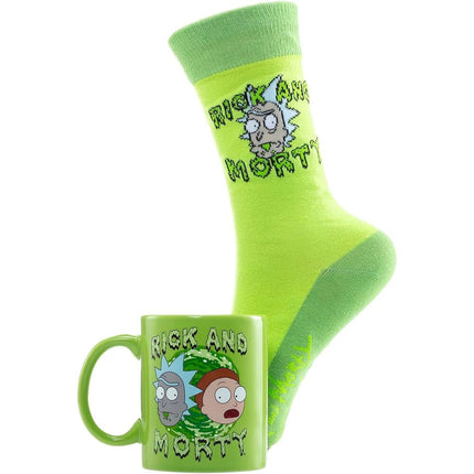 Set Taza y Calcetines Rick 38 Morty