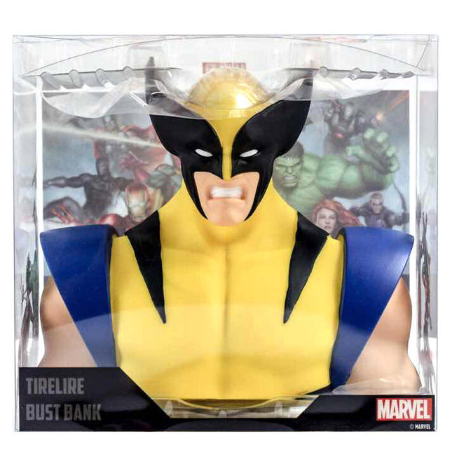Busto hucha Lobezno X Men Marvel 20cm