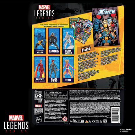 Figura Beast X Men Astonishing Marvel Legends Series 15cm