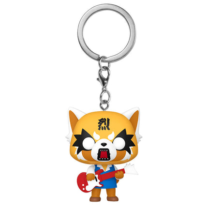 Llavero Pocket POP Aggretsuko Aggretsuko with Guitar