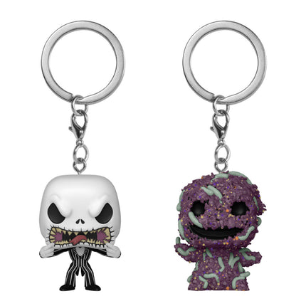 Blister 2 llaveros Pocket POP Disney Pesadilla Antes de Navidad Jack Oogie Boogie