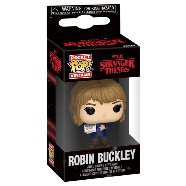Llavero Pocket POP Stranger Things 5 Robin Buckley