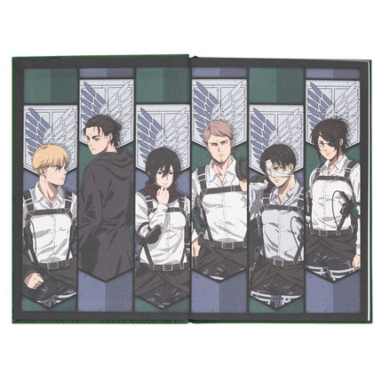 Cuaderno premium A5 Attack on Titan