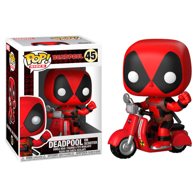 Figura POP Marvel Deadpool Scooter