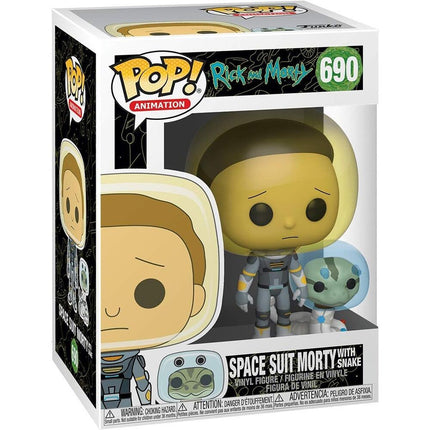 Figura POP Rick Morty Space Suit Morty with Snake