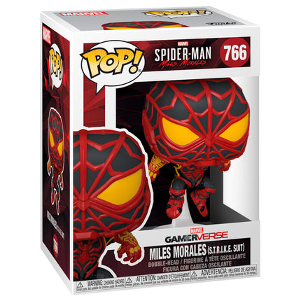 Figura POP Marvel Spiderman Miles Morales STRIKE Suit