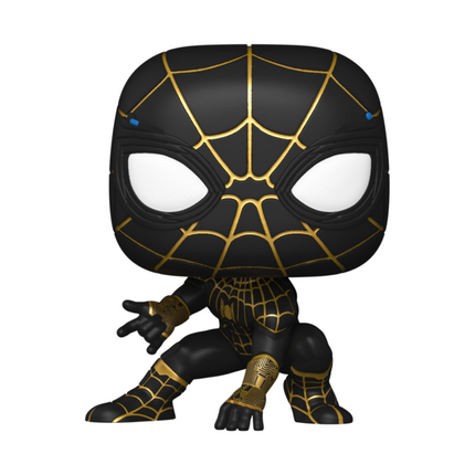 Figura POP Marvel Spiderman No Way Home Spiderman Black Gold Suit