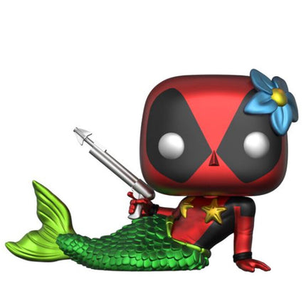 Set figura POP Tee Marvel Deadpool Mermaid Exclusive