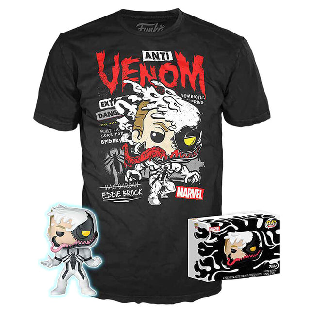 Set figura POP Tee Marvel Anti Venom