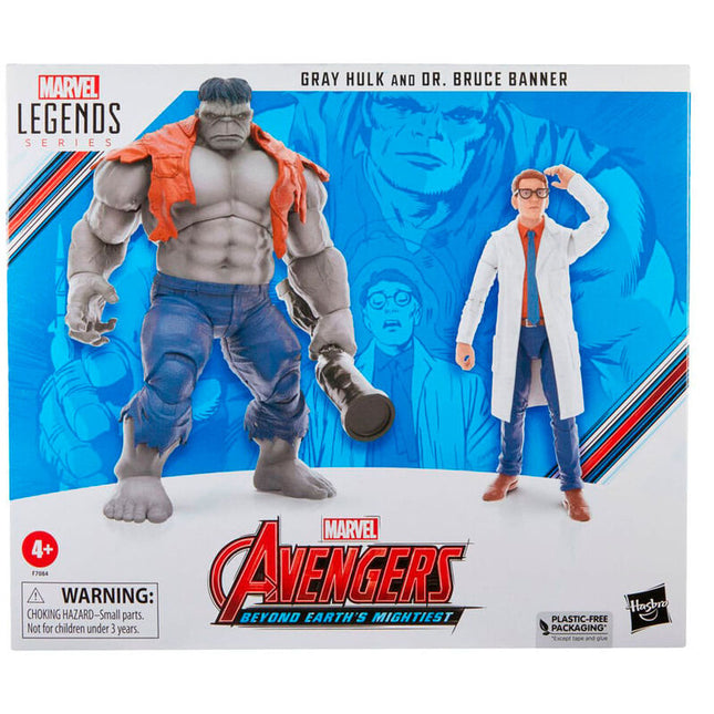 Figuras Gray Hulk Dr Bruce Banner Beyond Earths Mightiest Los Vengadores Avengers Marvel 15cm