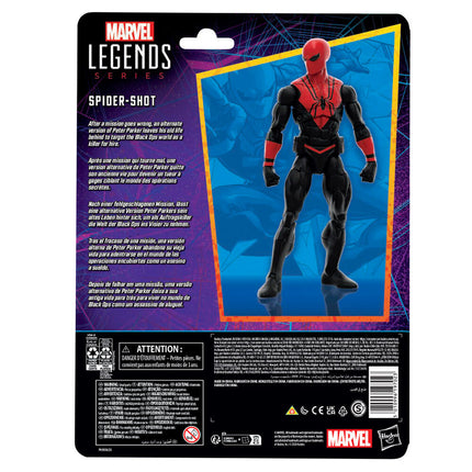Figura Spider Shot Spiderman Marvel 15cm