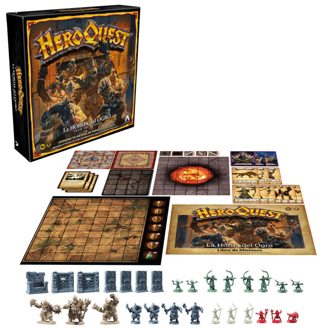 Expansion juego mesa La Horda del Ogro Heroquest espanol