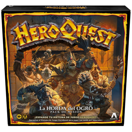 Expansion juego mesa La Horda del Ogro Heroquest espanol
