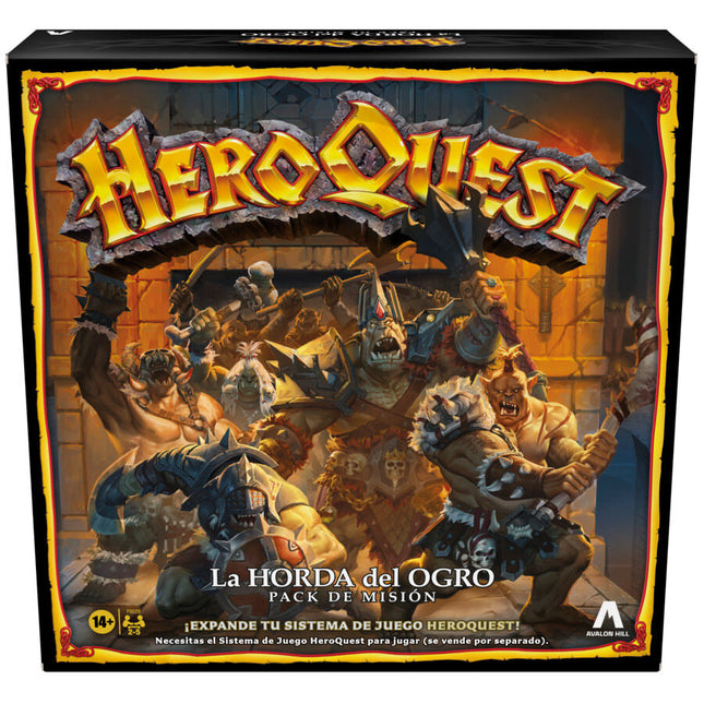 Expansion juego mesa La Horda del Ogro Heroquest espanol