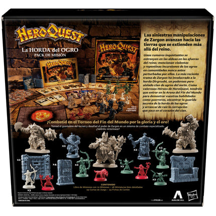Expansion juego mesa La Horda del Ogro Heroquest espanol