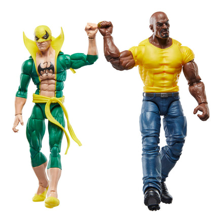 Blister figuras Iron Fist Luke Cage Celebrating 65 Years Marvel 15cm