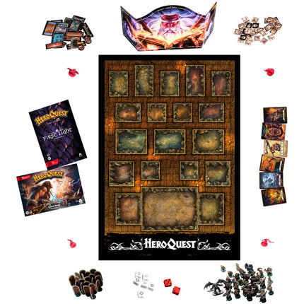 Juego mesa First Light Hero Quest espanol