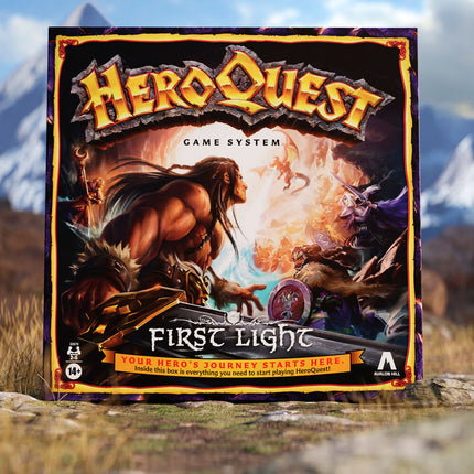 Juego mesa First Light Hero Quest espanol