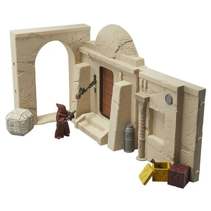 Playset Streets of Mos Eisley Jawa Mos Star Wars The Vintage Collection 95cm