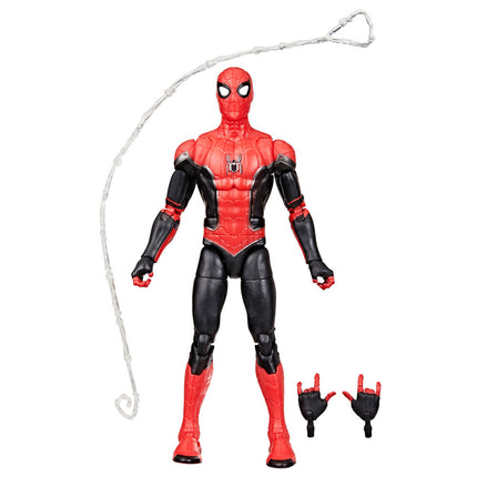 Figura Spider Man Upgraded Suit Spider Man Lejos de casa Marvel Legends Series 15cm