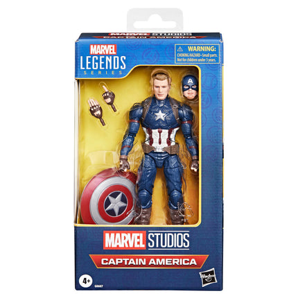 Figura Capitan America Vengadores Avengers Endgame Marvel Legends Series 15cm