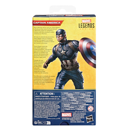 Figura Capitan America Vengadores Avengers Endgame Marvel Legends Series 15cm