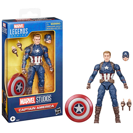 Figura Capitan America Vengadores Avengers Endgame Marvel Legends Series 15cm