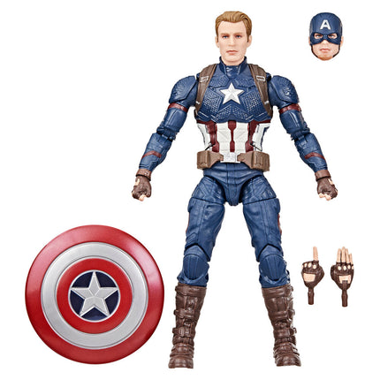 Figura Capitan America Vengadores Avengers Endgame Marvel Legends Series 15cm