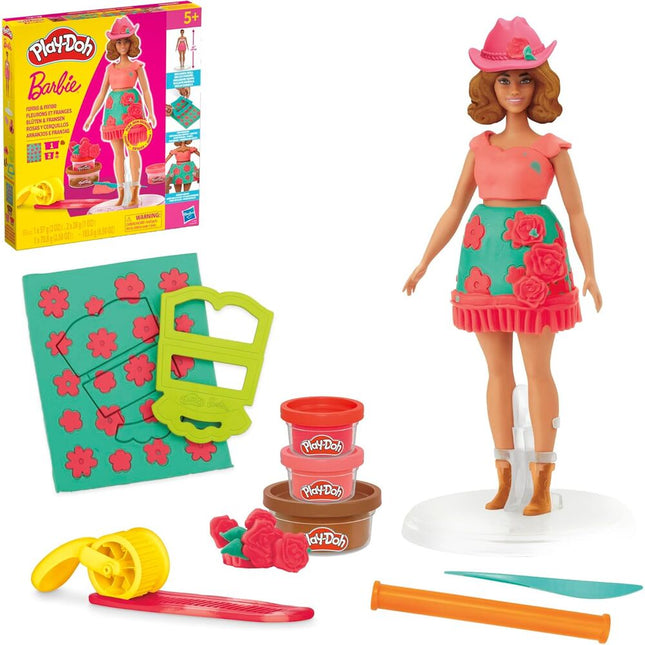 Rosas y Cerquillos Barbie Play Doh
