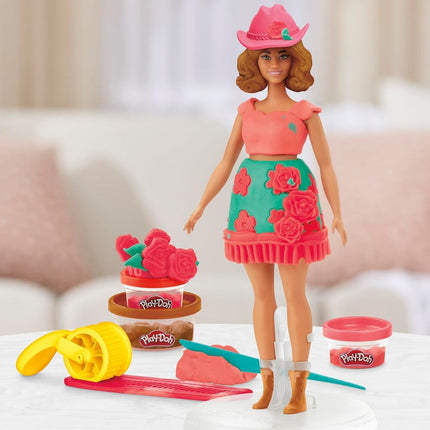 Rosas y Cerquillos Barbie Play Doh